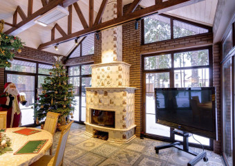 изразцовый камин