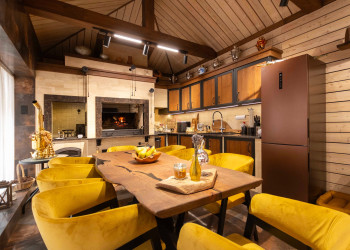 барбекю в беседке