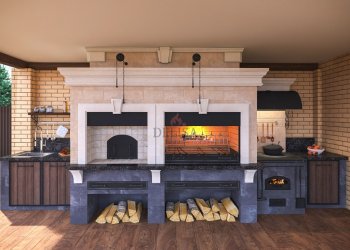 печь барбекю