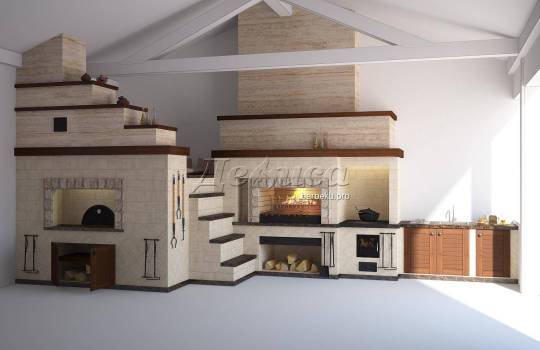 Построить барбекю из кирпича в москве