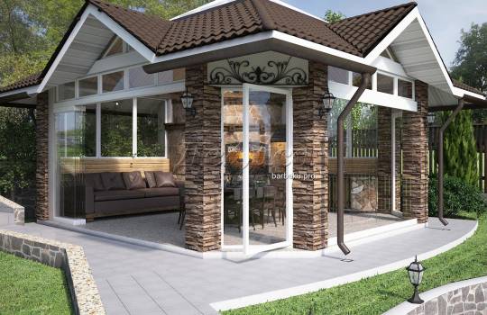 Построить барбекю из кирпича в москве