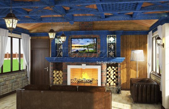 камин для дома