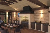 Беседка с барбекю «Поповка»