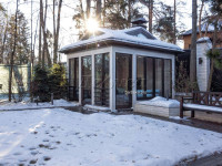 Беседка с камином «Мещерское»