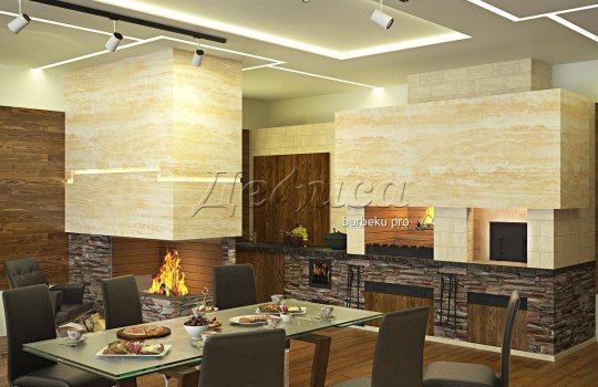 барбекю в стиле хайтек
