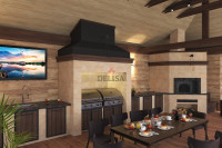 Беседка с барбекю «Поповка»