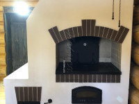 Русская печь с лежанкой