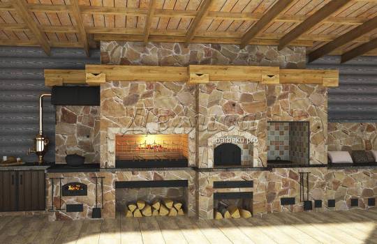 Построить барбекю из кирпича в москве