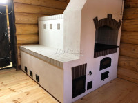 Русская печь с лежанкой