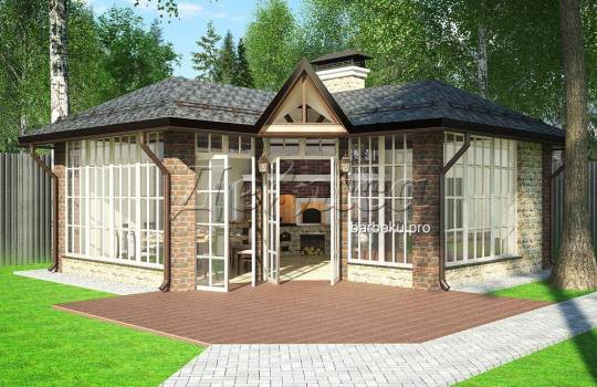 Построить барбекю из кирпича в москве