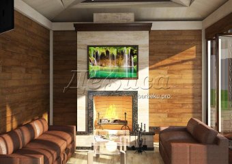 камин дровяной