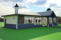 Беседка с барбекю «Выкопань»