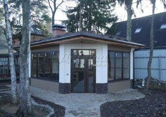 беседка барбекю