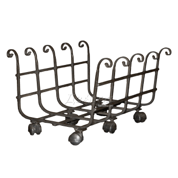 Дровница выкатная