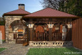 Беседки с мангалом из кирпича