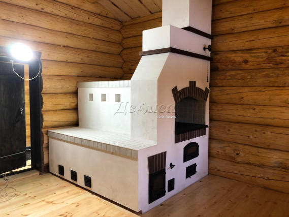 Русская печь с лежанкой