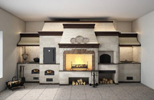 Построить барбекю из кирпича в москве