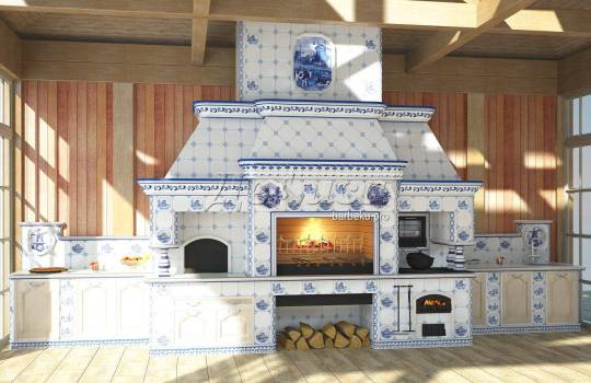 Построить барбекю из кирпича в москве