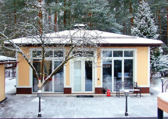 Беседка с барбекю «Полтево»