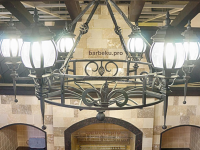 Люстра кованая