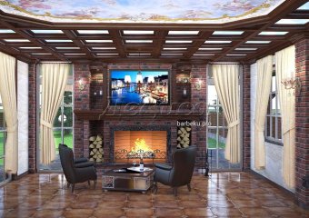 камин для дома